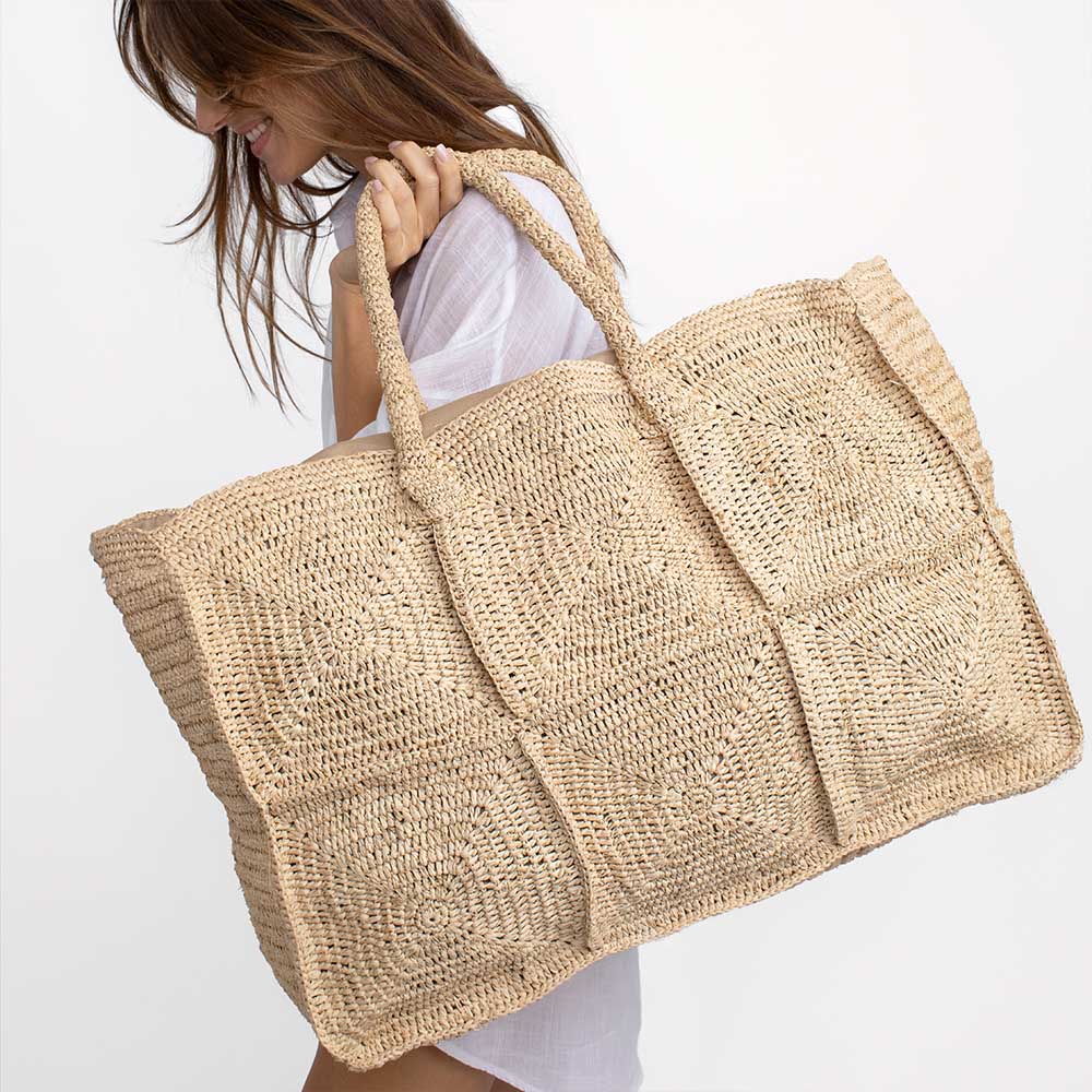 Torba Maxi slamnata SUPER MODEL