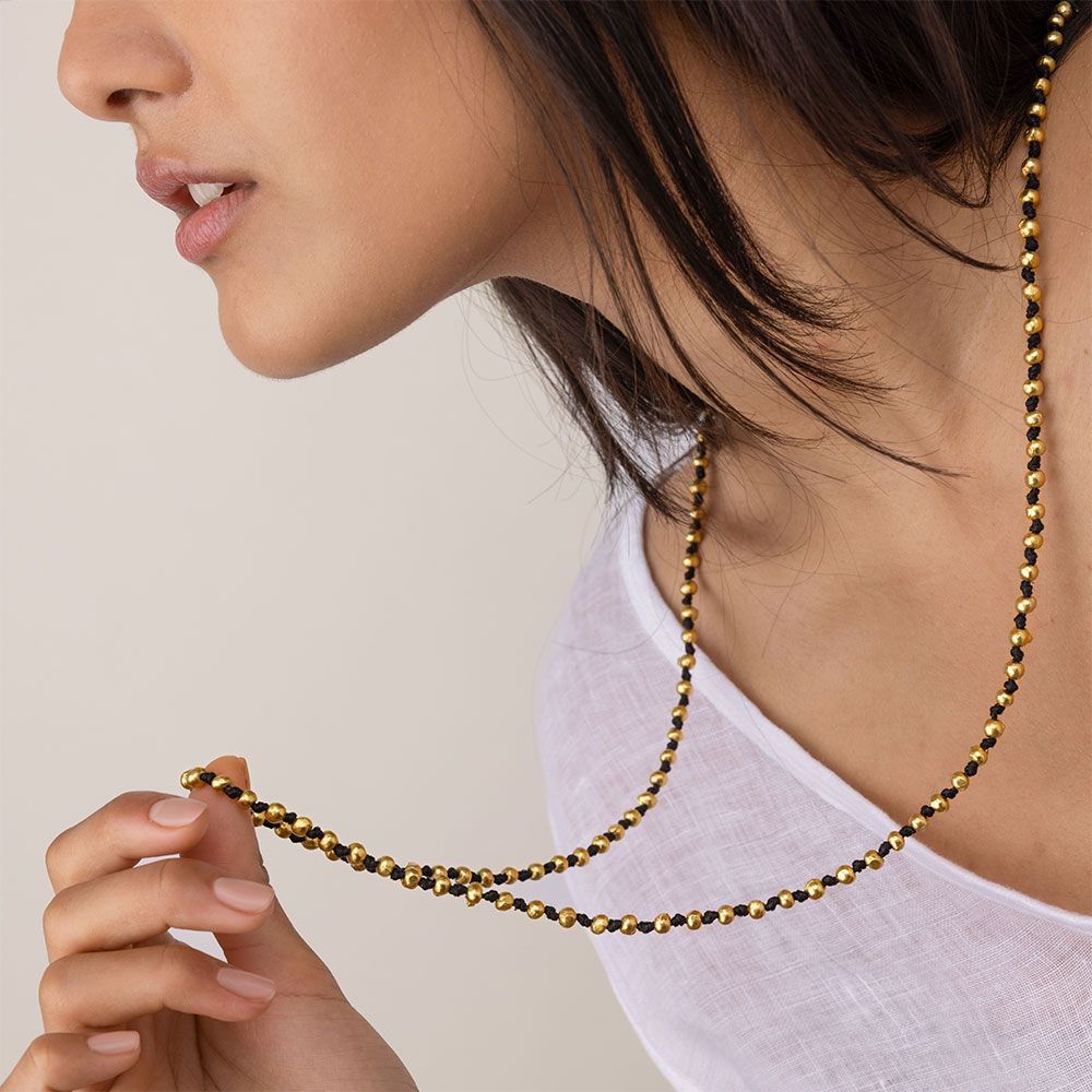 Ogrlica MACRAME' duga