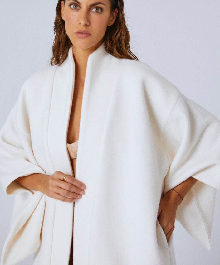Kaput Kimono Milk White Long-People Like Us community