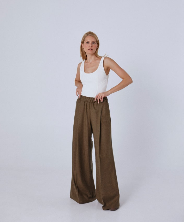 Pantalone Khaki Brown-People Like Us community